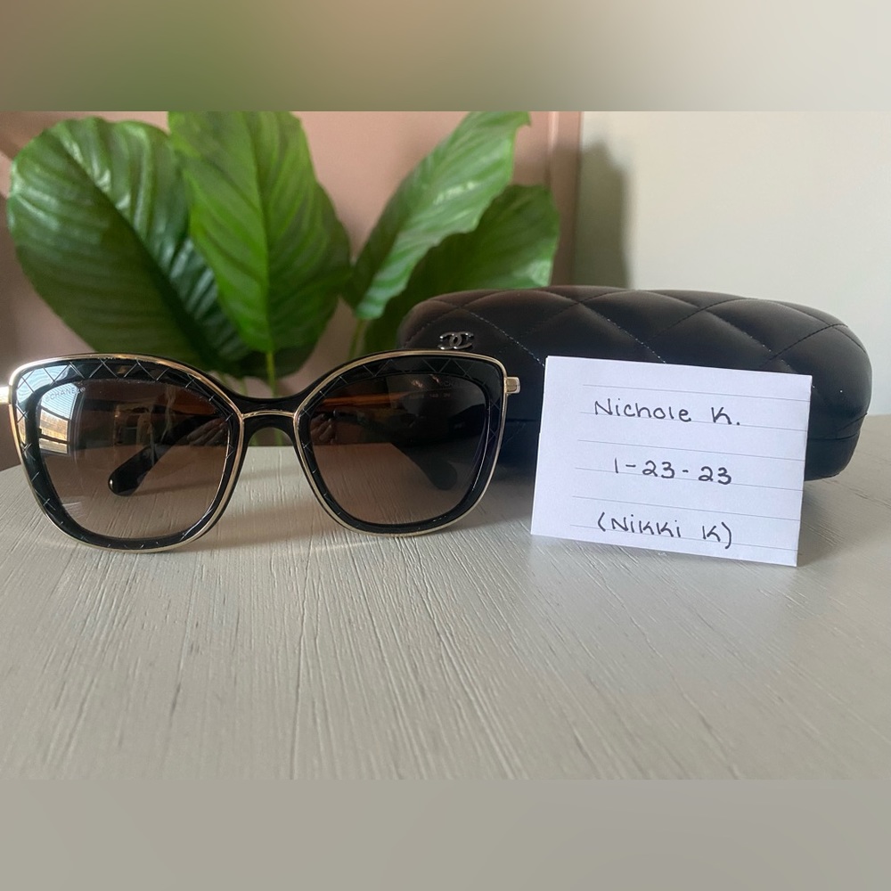 Authentic Chanel Butterfly Sunglasses